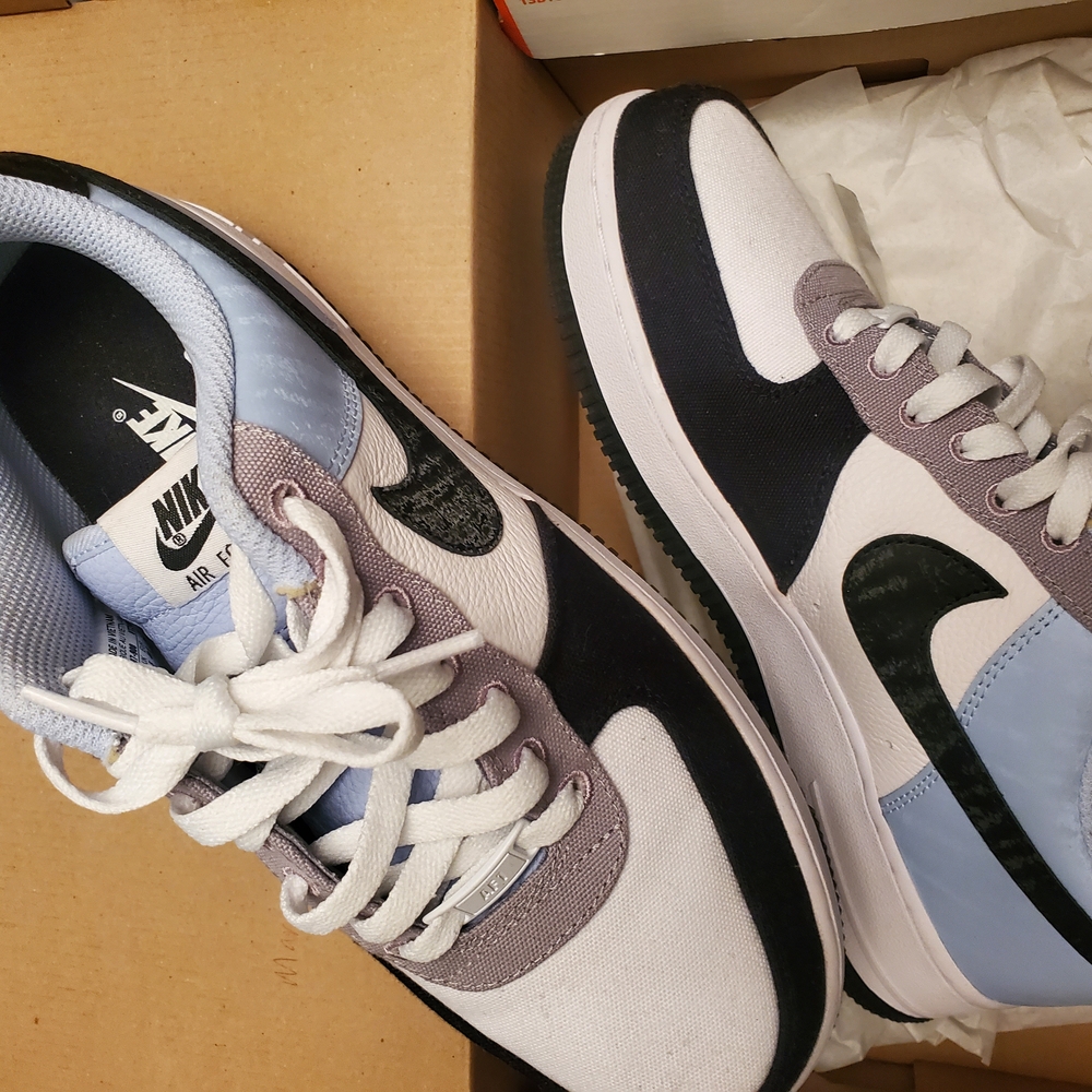 Nike White and Gray Sneakers